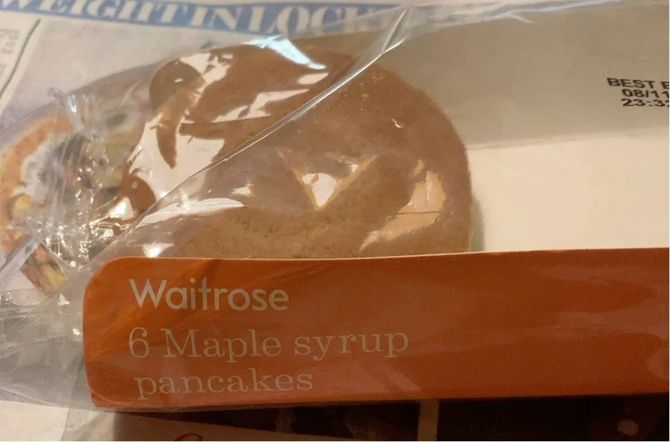 Maple Syrup pancakes