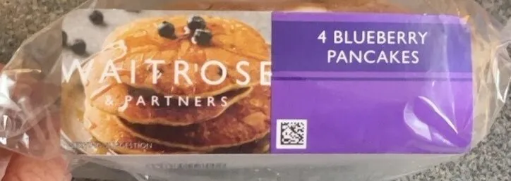 4 Blueberry pancakes
