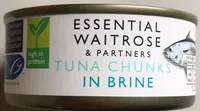 Tuna chunks in brine