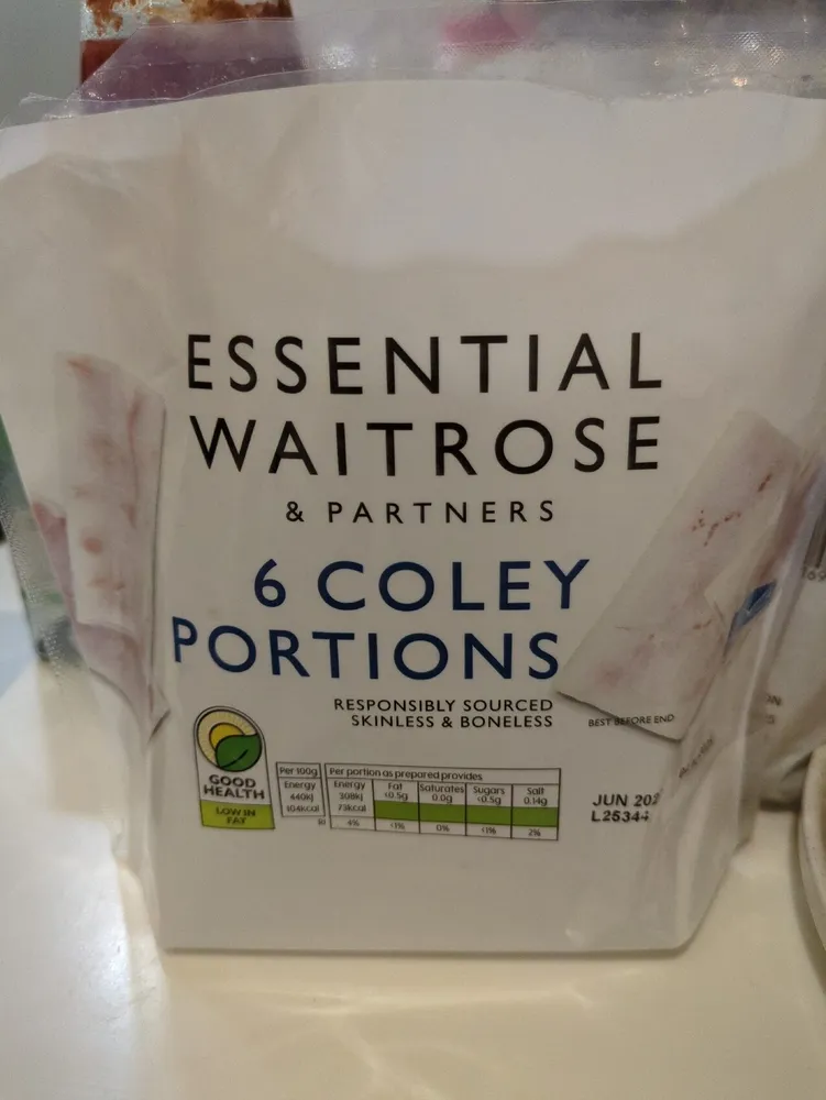 6 Coley Portions