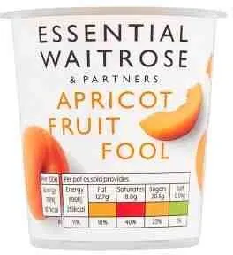 Apricot Fruit Fool