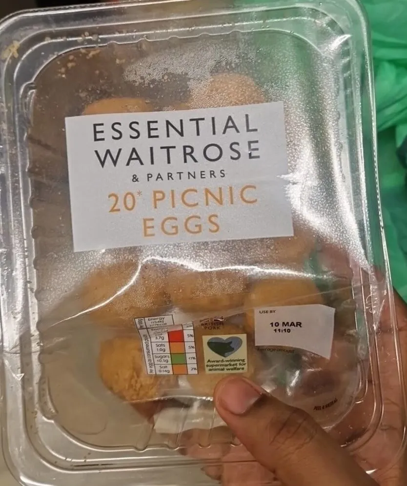 20 picnic eggs