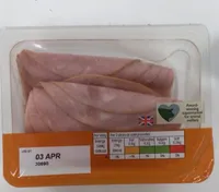 Reformed cooked and smoked h
