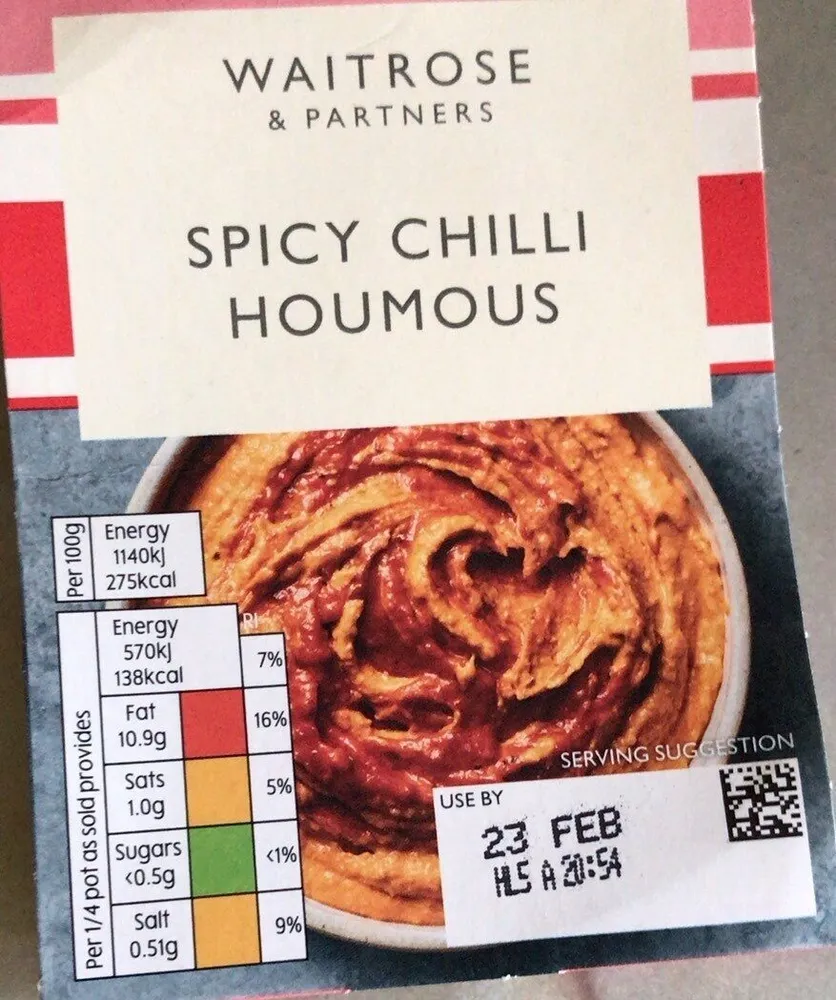 Spicy Chilli Houmous