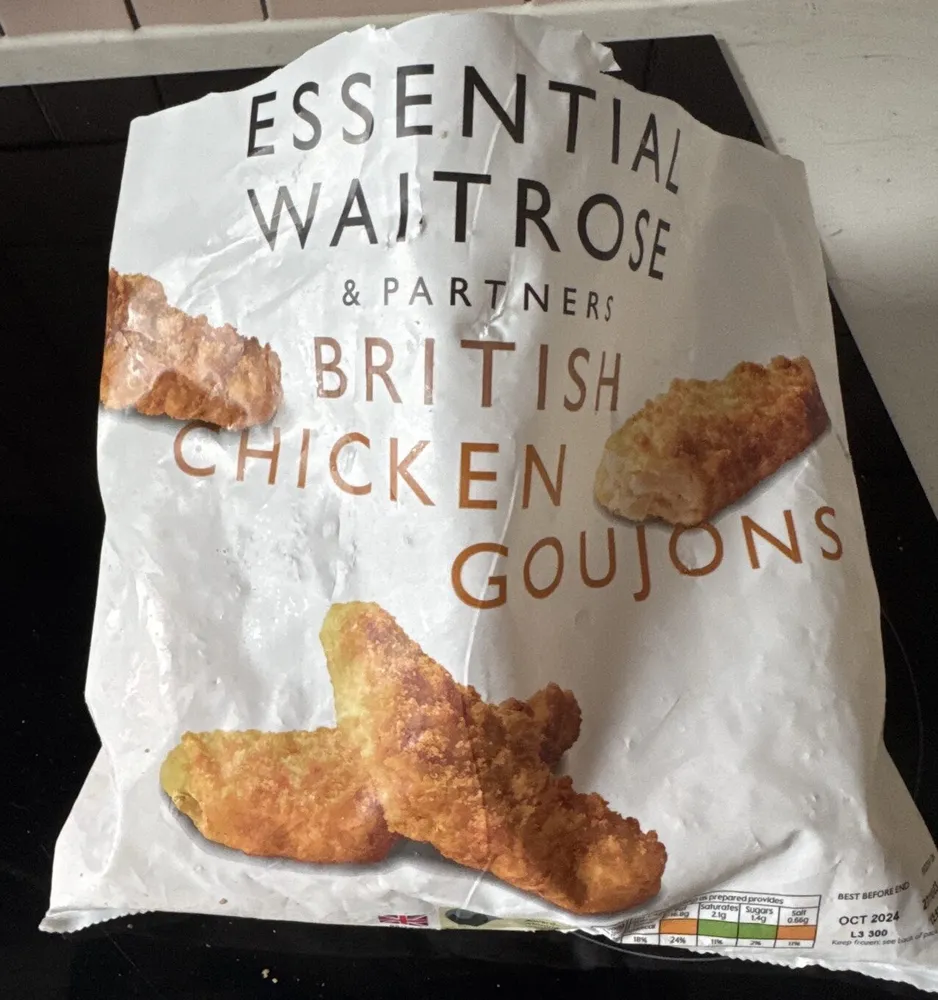 british chicken goujons