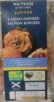 Summer Asian Inspired Salmon Burgers