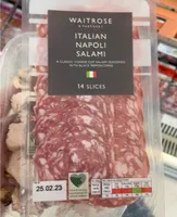 Italian napoli salami
