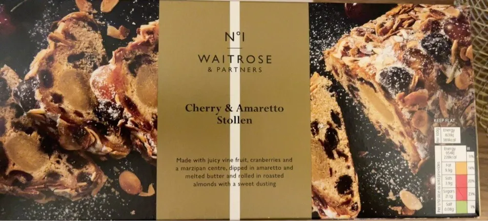 Cherry & Amaretto Stollen