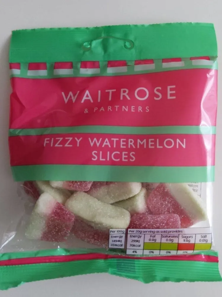 Fizzy Watermelon Slices