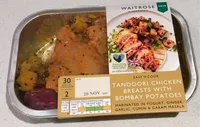 Tandoori Chicken Breasts with Bombay Potatoes