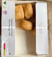 Outdoor Bred Mini Pork Sausage Rolls