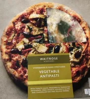 Vegetable antipasti pizza