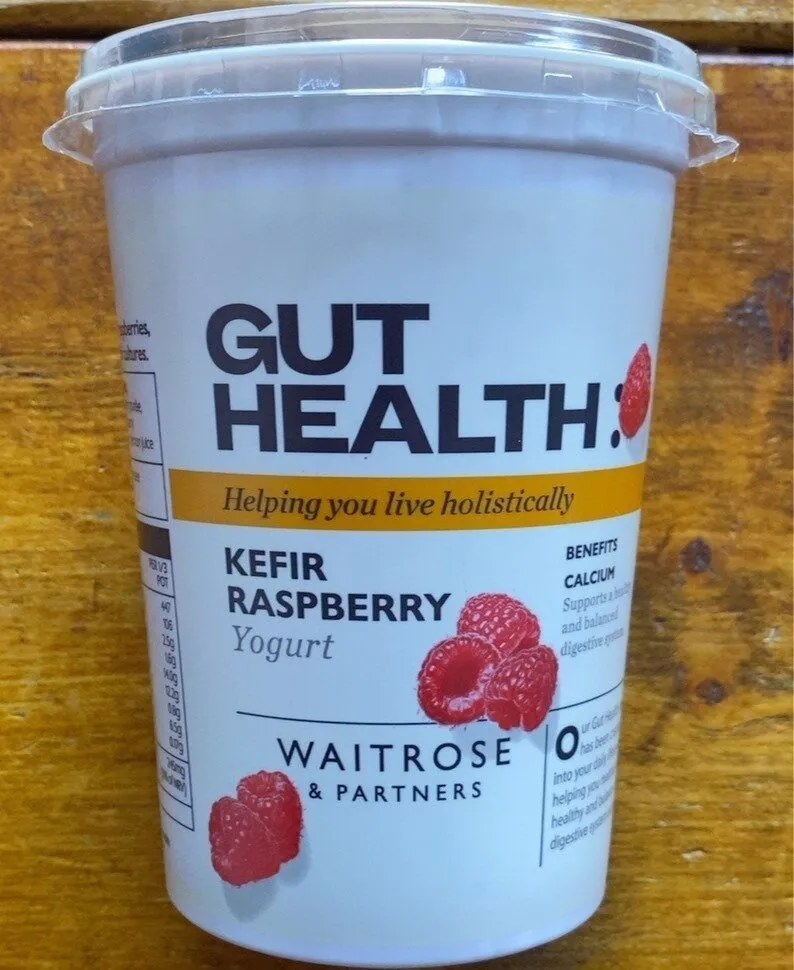 Gut Health: Kefir Rasberry Yogurt
