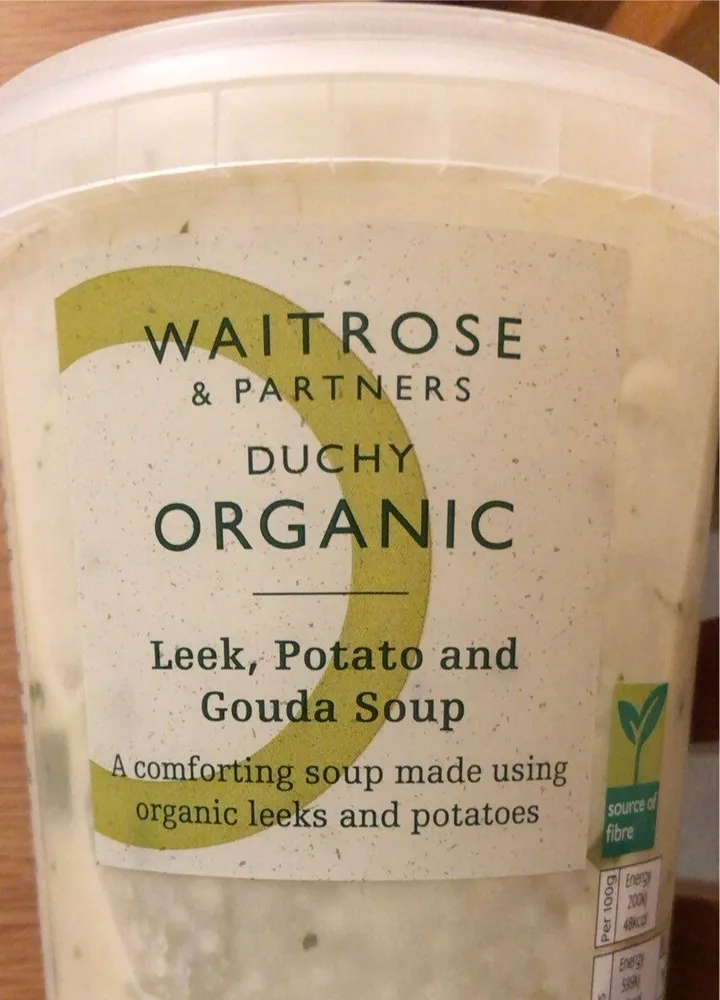 Lerk, Potato and Gouda Soup