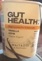 Vanilla kefir gut health frozen yogurt