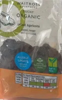 Organic dried apricots
