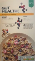 Berry granola and flakes