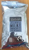 Lots and lots of milk chickate chunks