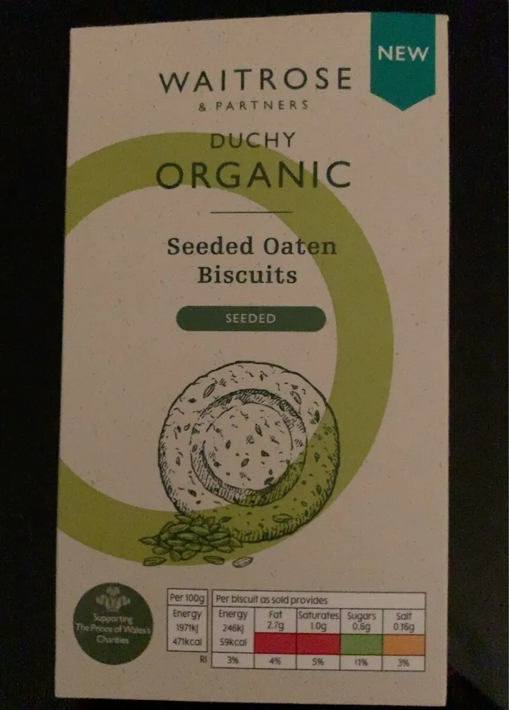 Seeded Oaten Biscuits