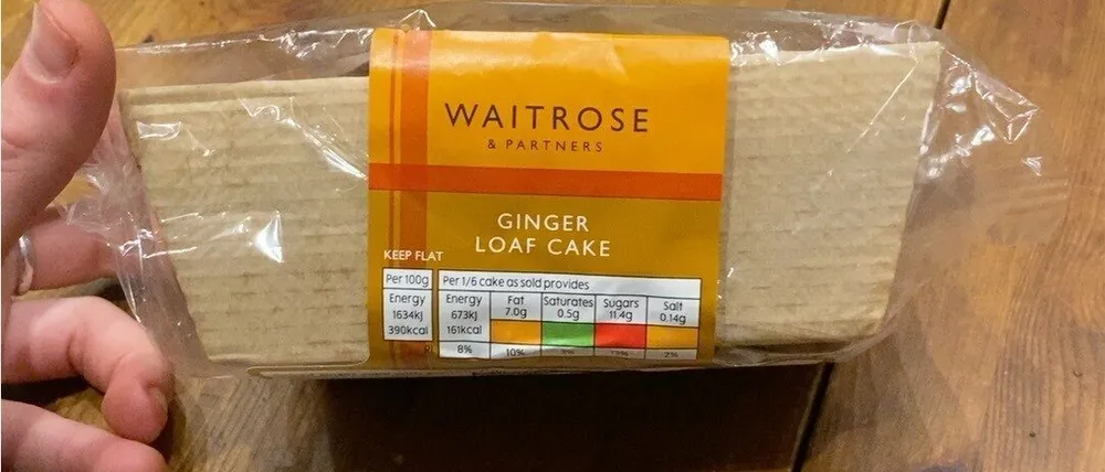 Ginger loaf cake