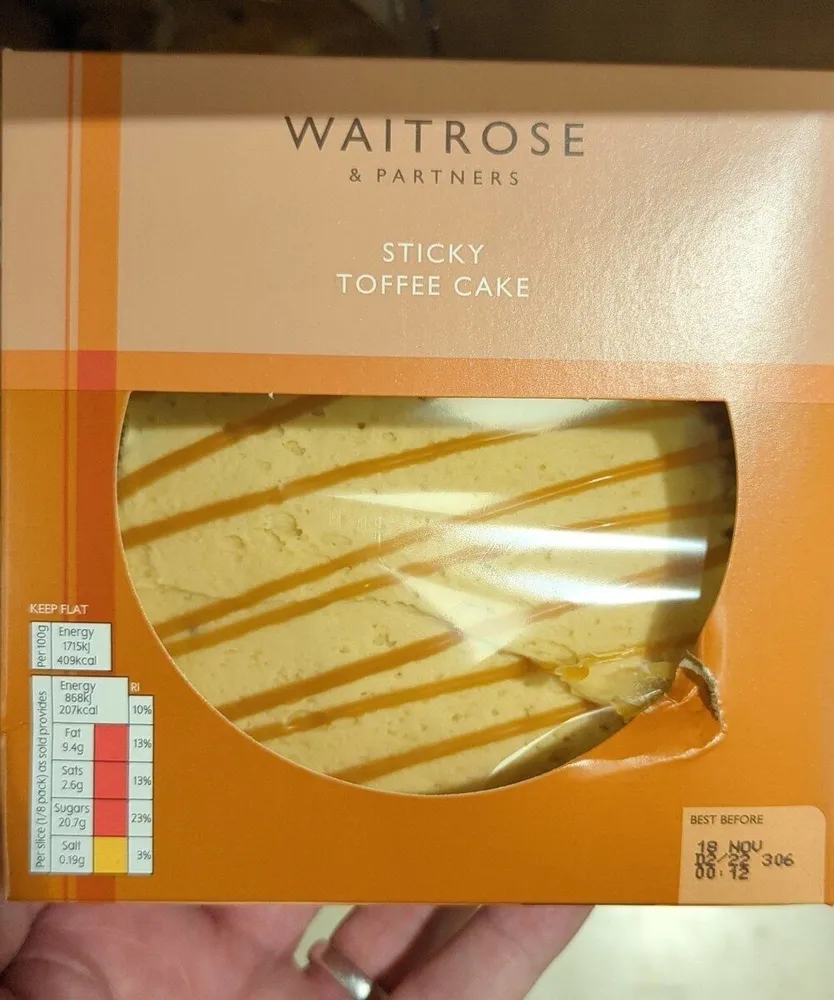 sticky toffee cake