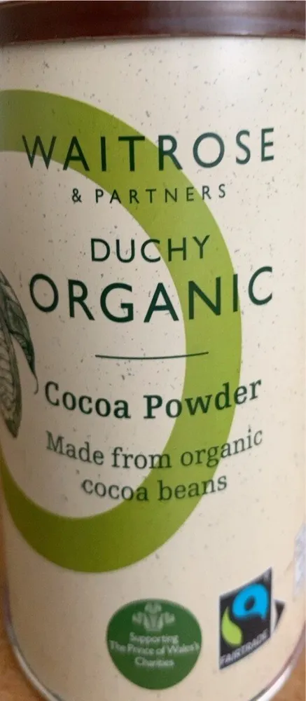 WAITROSE & PARTNERS DUCHY ORGANIC Cocoa Powder Mad