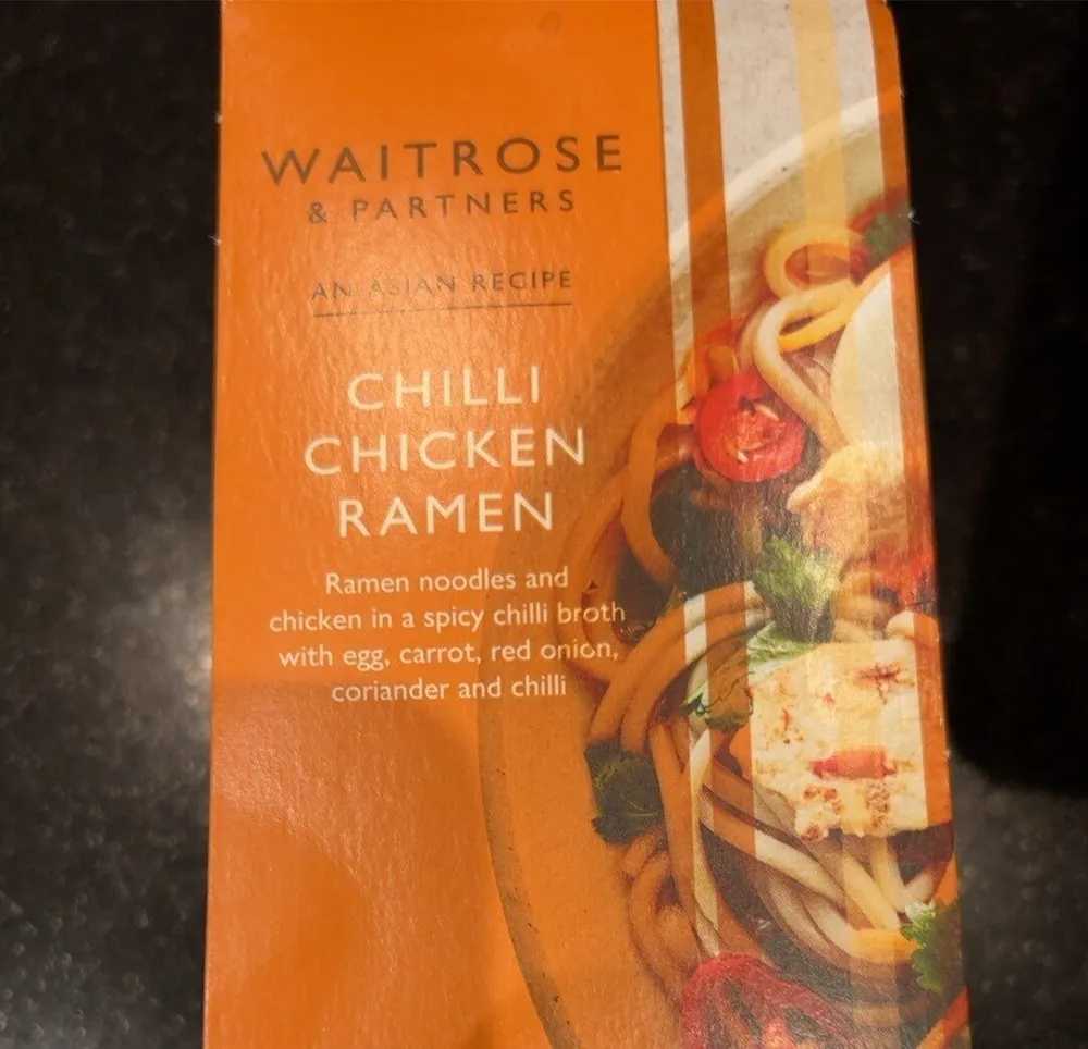 Chilli chicken ramen