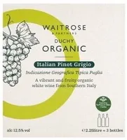 Dutchy Organic Italian Pinot Grigio