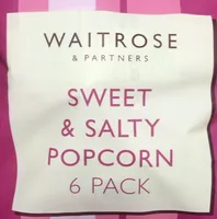 Sweet & salty popcorn