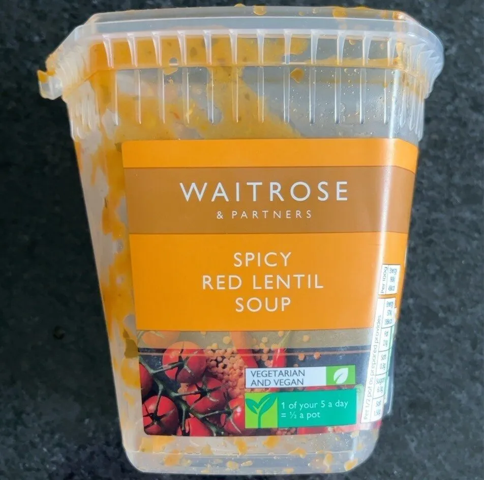 Spicy Red Lentil Soup