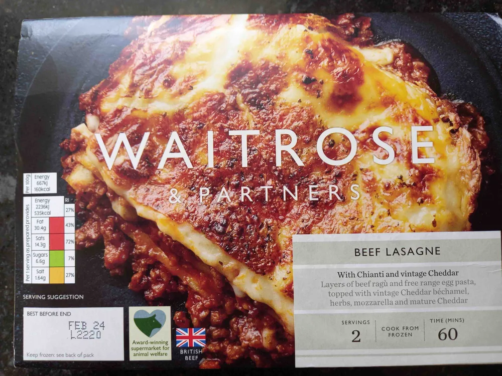 Beef Lasagne