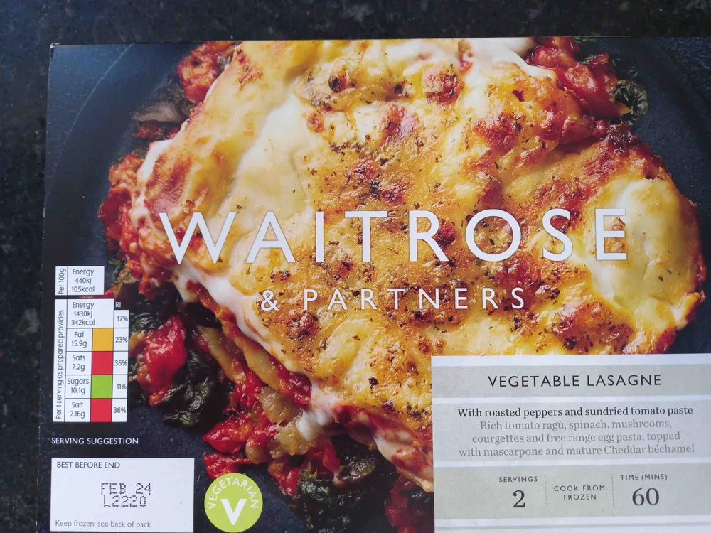 Vegetable Lasagne