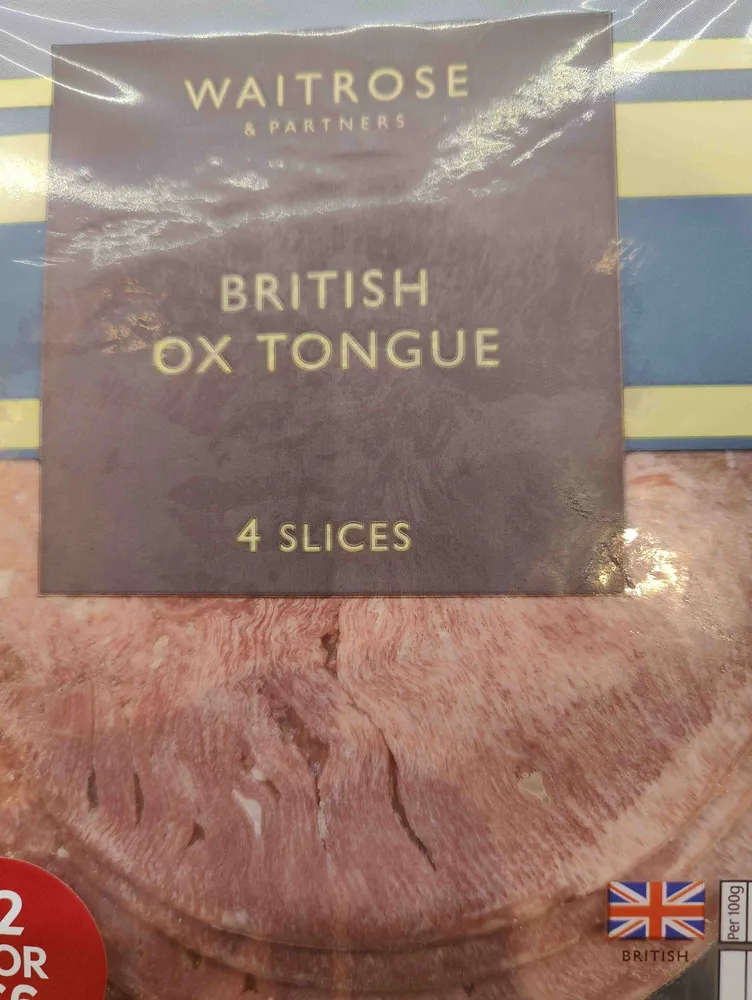 Ox tongue