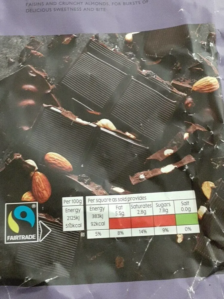 Waitrose Belgian dark chocolate