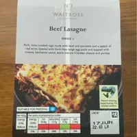 Beef Lasagne