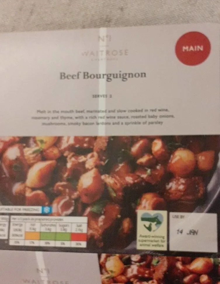 Beef Bourguignon