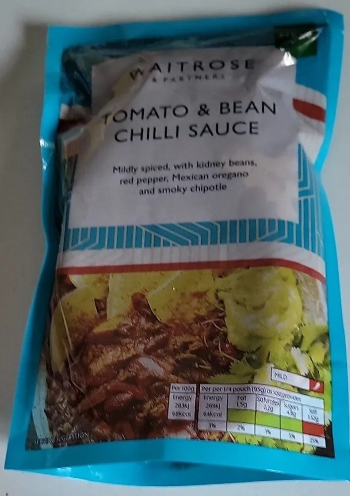 Tomato and bean chilli sauce