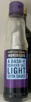 A dash of reduced salt light soya sauce