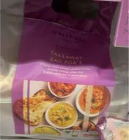 Takeaway bag for 2 indian