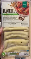 Mushroom and lentil boognese cannelloni