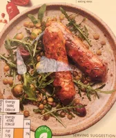 Mediterranean style vegetables sausages