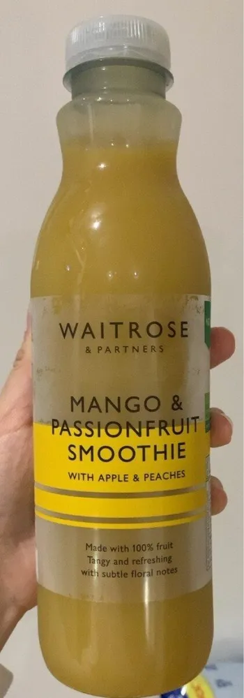 Mango & passionfruit smoothie