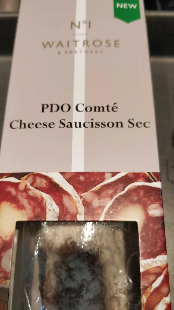 PDO Comte Cheese Saucisson Sec