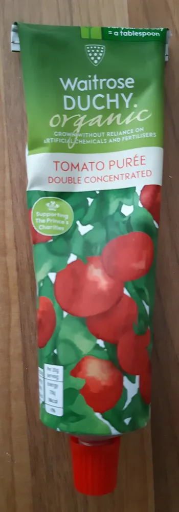 Waitrose duchy organic tomato purée