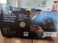 Melt in the middle chocolate pudding