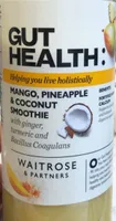 mango, pinapple and coconut smoothie