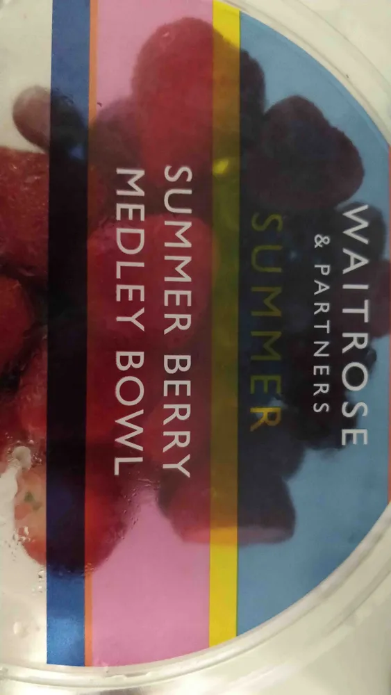 Summer Berry medley bowl