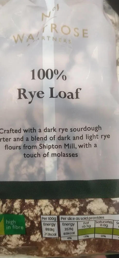 Rye loaf