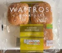 4 Seeded White Rolls
