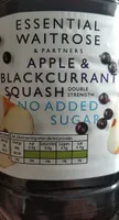 Apple and blackcurrant squash